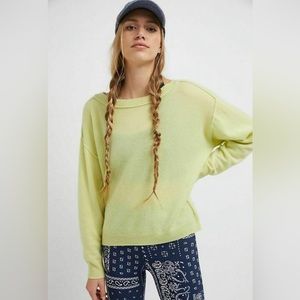 Anthropologie Saturday/Sunday Emmeline Boat-Neck Cashmere Sweater Size M